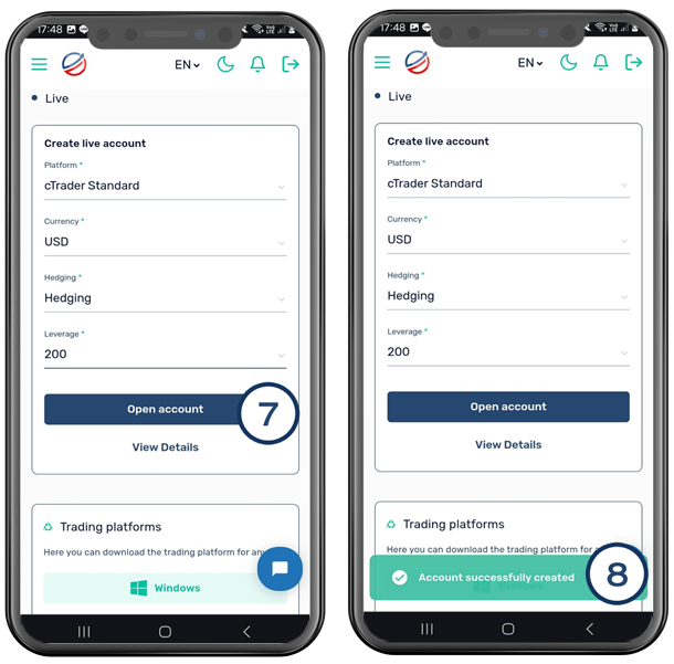 Open Account For Mt5 And Ctrader With Best Forex Broker